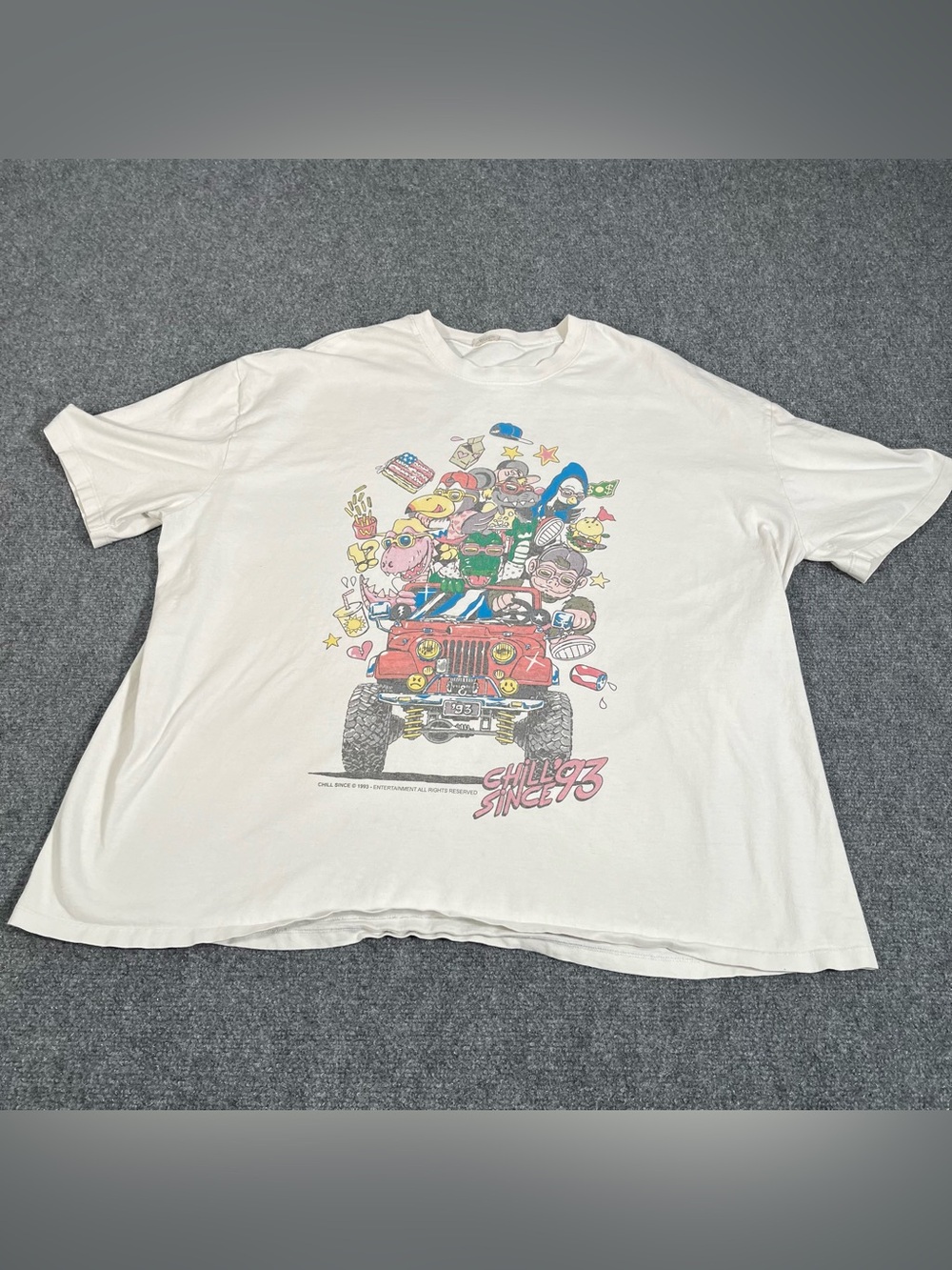 Brandy Melville Rare John Galt Chill Since ‘93 Short Sleeve Mens Xxl 2xl Promo